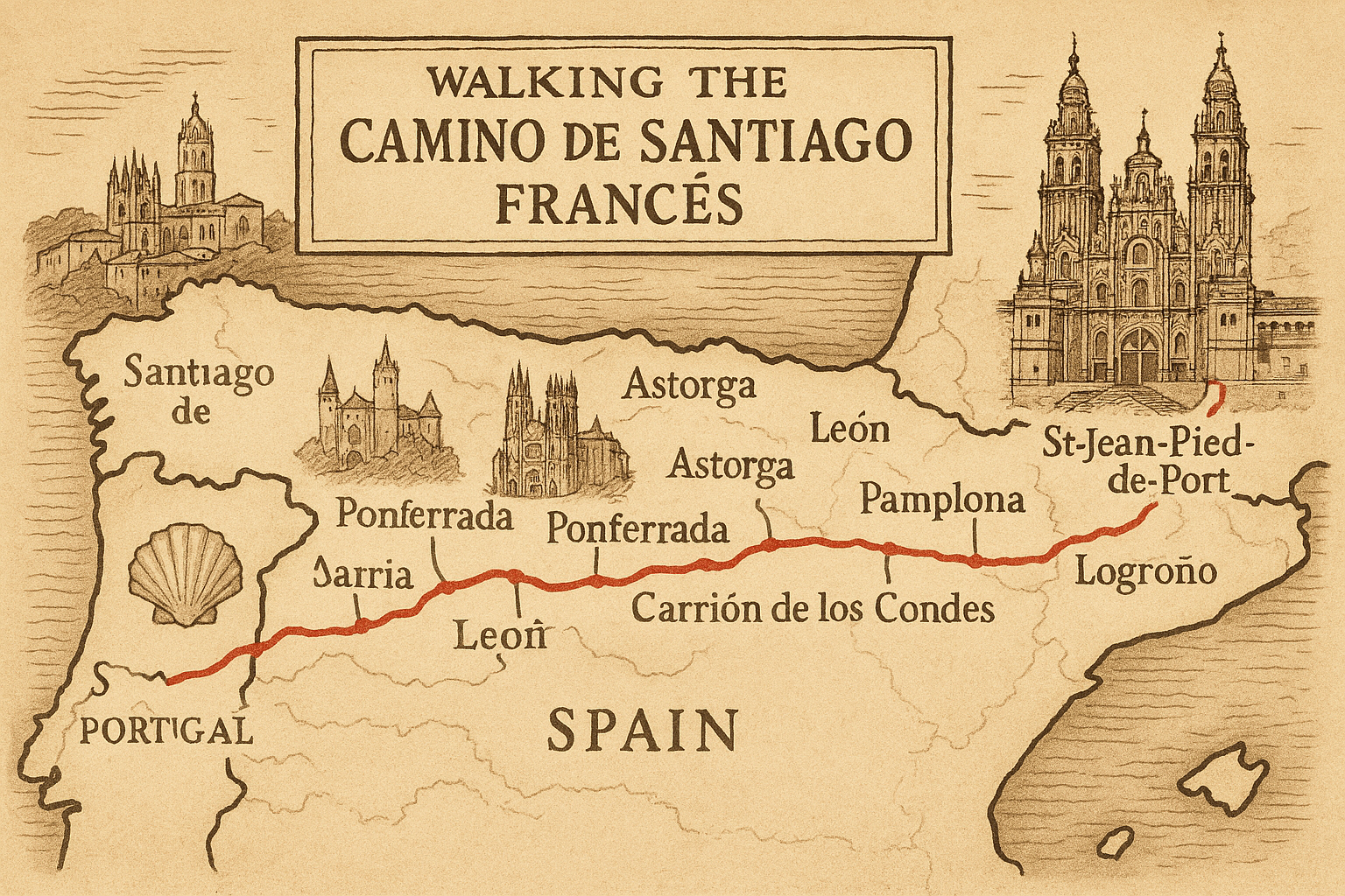 Exploring the Camino de Santiago
